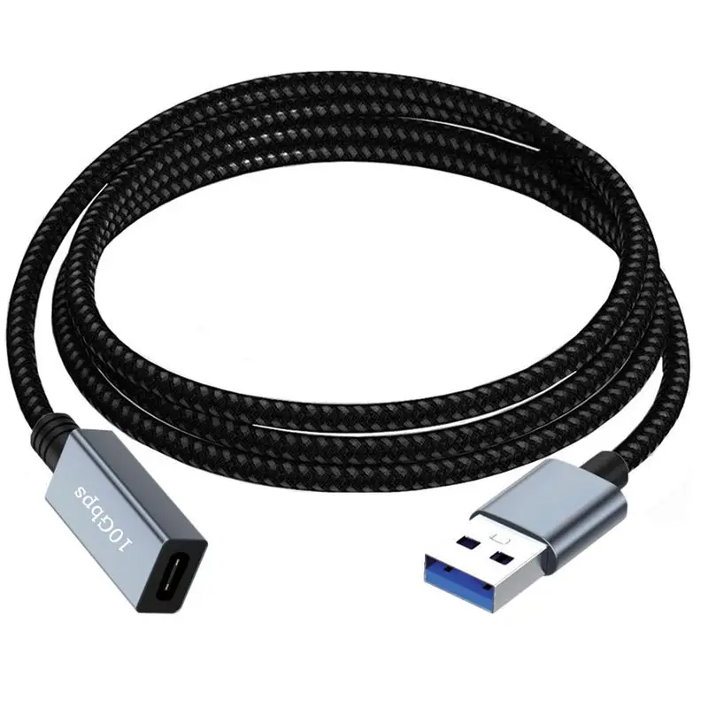 0.3m 1m 1.5m Double Sided 10Gbps Data Strip Chip USB 3.2 Connection Cable USB Male to Type-C Female Adapter Cable Gen2