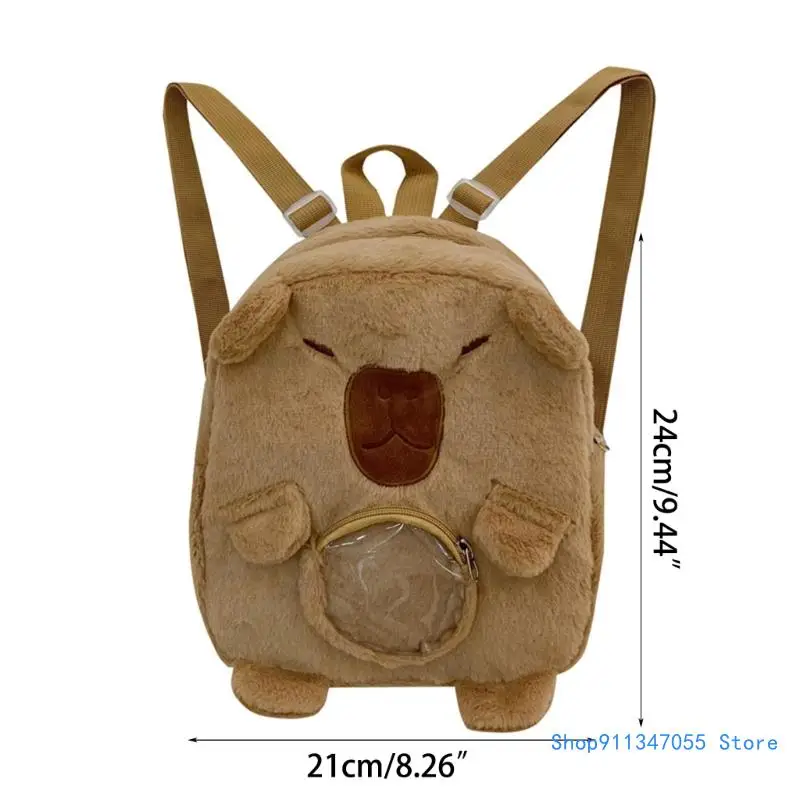 Fun Capybara Backpack Fashion Forward Bag for Students Teenagers Drop shipping