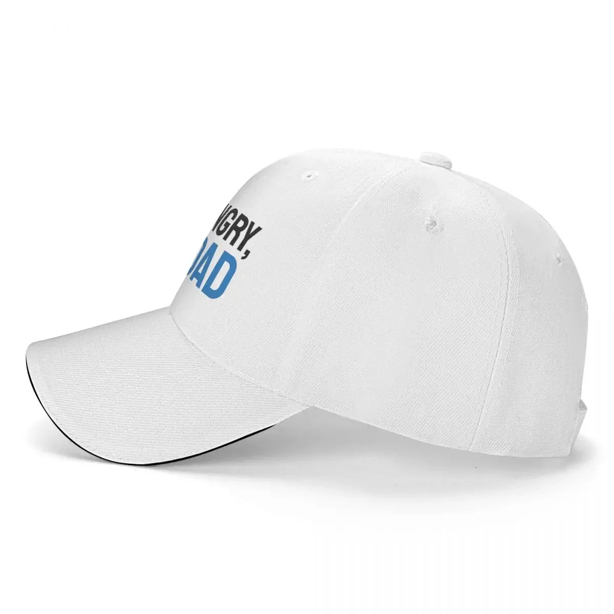 Hi Hungry, I'm Dad Cap Fashion Casual Baseball Caps Adjustable Hat Hip Hop Summer Unisex Baseball Hat Customizable Polychromatic