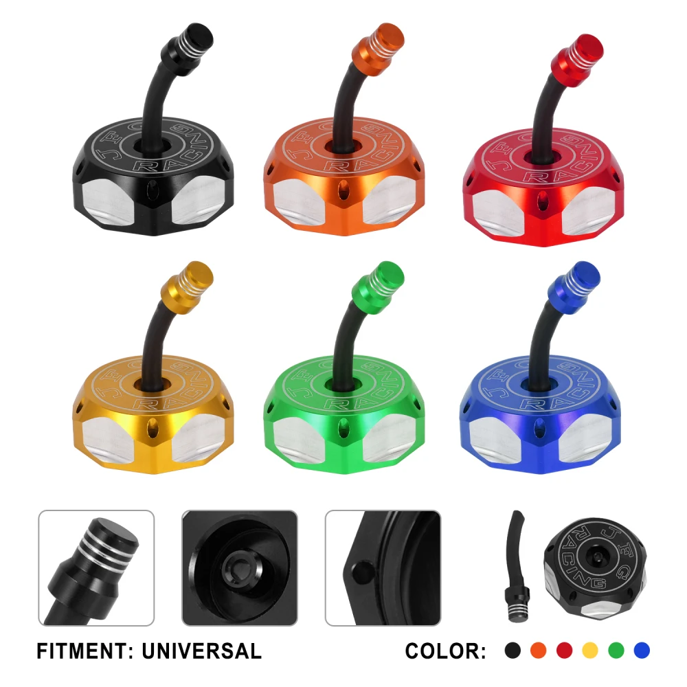 AliExpress JFGRACING Gas Fuel Motorcycle Accessory Tank Cap Cover Air Vent For Honda CRF XR 50 70 110 M2R SDG DHZ SSR KAYO Motocross Dirt Bike CNC