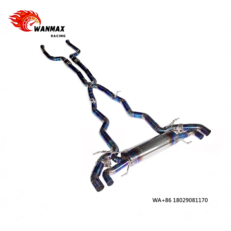 

Performance Titanium Valvetronic Catback Exhaust System for G12 750li Exhaust Valved Cat-Back