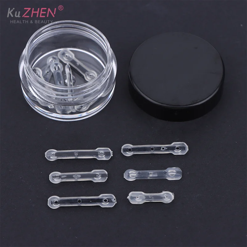 Kit per il trattamento delle unghie incarnite da 12 pezzi con 4 multi-dimensioni, strumenti per correttori di unghie incarnite in lega di titanio per correttore dell'unghia del piede curvo