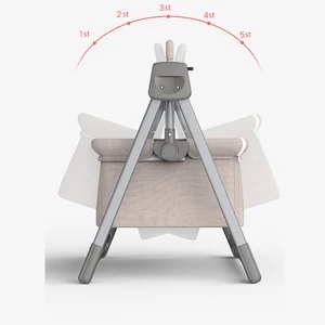 سرير كهربائي متعدد الوظائف ، كرسي أرجوحة ذكي للنوم ، سلة نوم لحديثي الولادة ، سرير رفع الطفل ، سرير BB ، 0-3 سنوات أعلى 10 مبيعات أرجوحة أطفال أوتوماتيكية - رقم 8