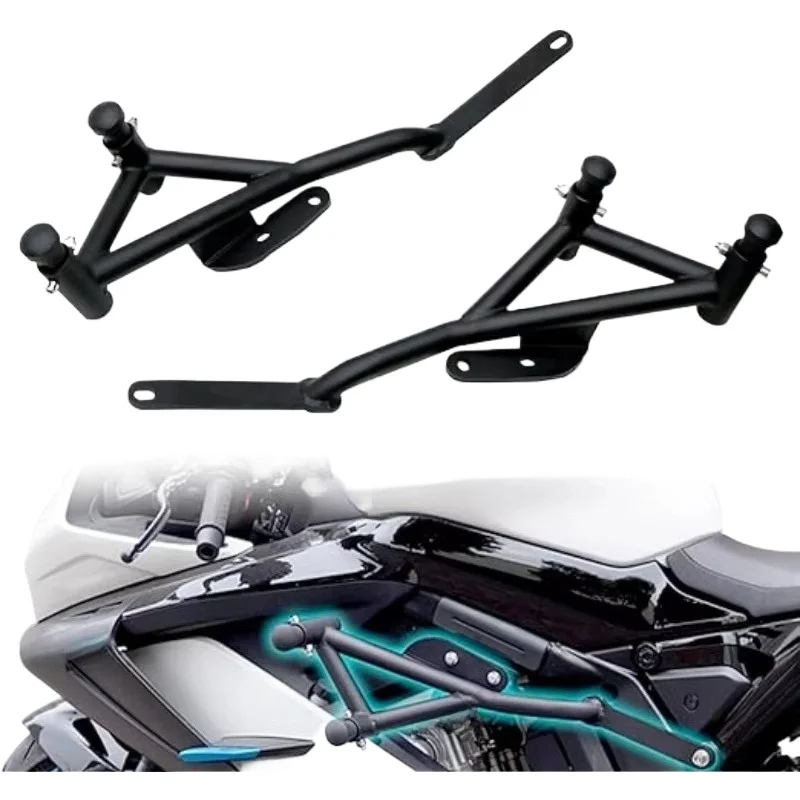 

Highway Crash Bars Engine Guard for 675SR/675SR-R/675SS/675NK 2024/2025 Anti-slip Drop Crash Protection Frame Sliders