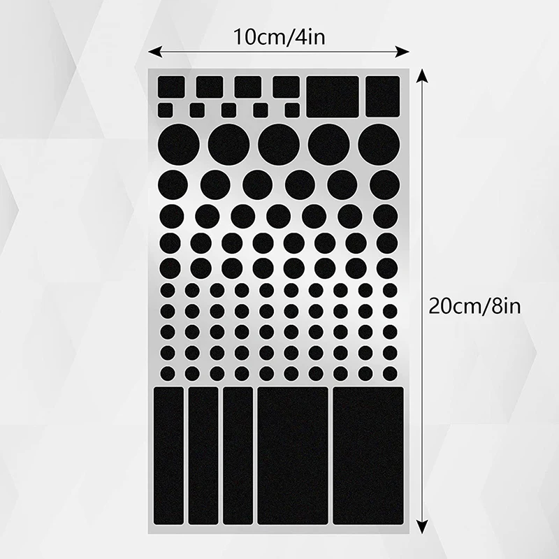 Autocollants occultants automatiques à LED, gradation de la lumière, blocage des autocollants pour l'électronique, produits électroniques ménagers