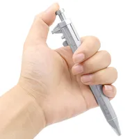 Multifunction Caliper pen Ball-Point 0.5mm ballpoint pen Gel Ink Pen Vernier Caliper Roller Ball Pen Creativity Stationery 2