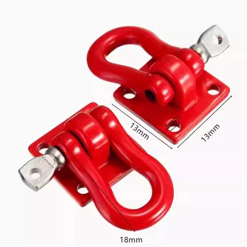 RC Trailer Decorate Tow Hook Metal Accessories Upgrade for 1:10 RC Crawler Car Redcat Gen8 VS4-10