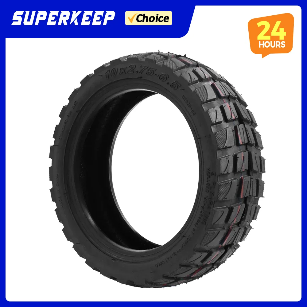 Aspirateur tout-terrain 10x2.75-6.5 pour iX3 iX4 iX7 Pro Max G30 pour Speedway 5 Dualtron 3 Scooter électrique 10 pouces 10*2.75-6.5 pièce de pneu