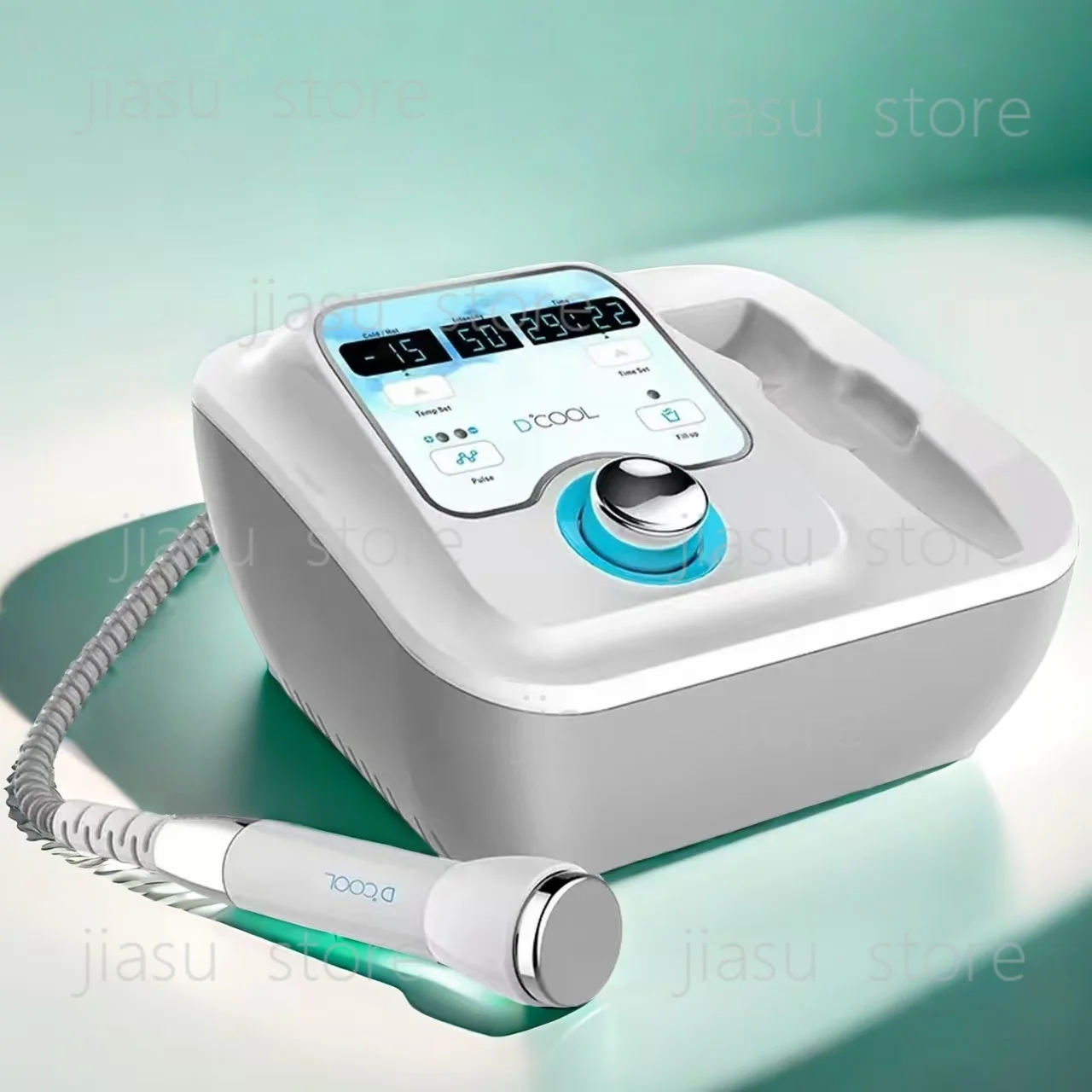Professional 3-in-1 Dcool Electroporation Skin Cooling Beauty Rejuvenation Therapy Machine Portable Ion Hot Cold Facial Machine