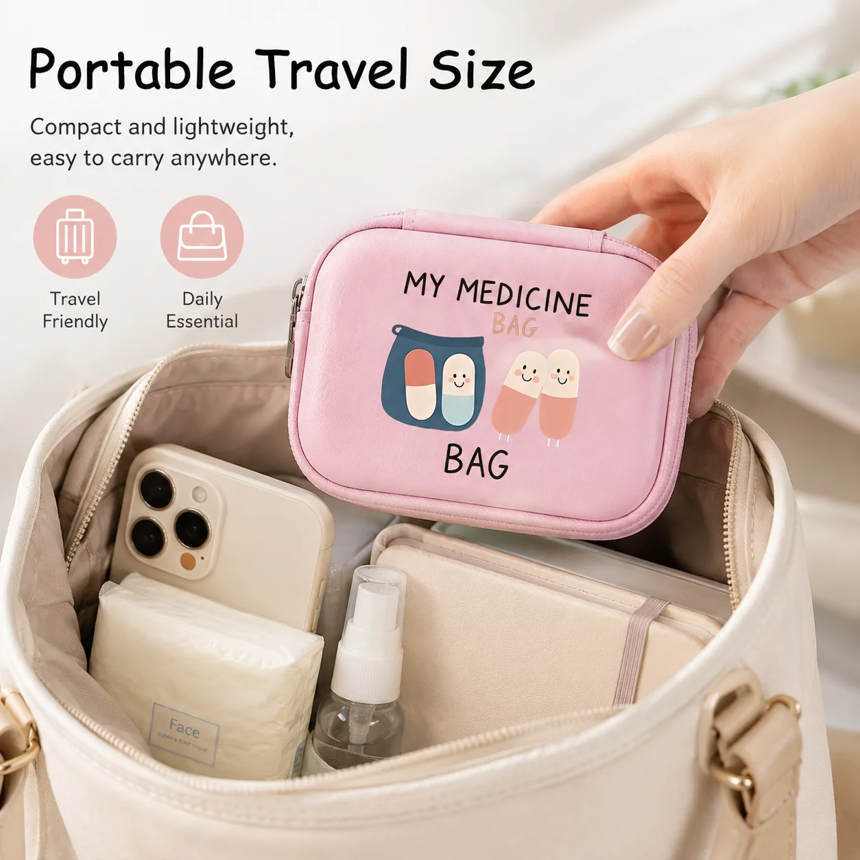 Borsa per Medicinali Carina, M - First Aid Bag Kit recensione e prezzo