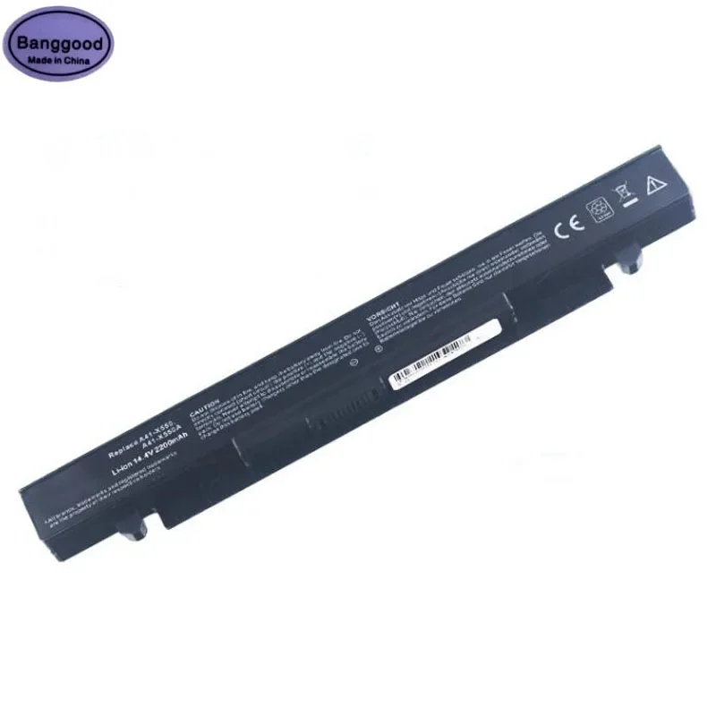 2200mAh A41-X550 A41-X550A Laptop Battery for Asus A450 A550 X450 X550 X550C X550A F450 F550 K550 P450 F550CA K550LB R510CA