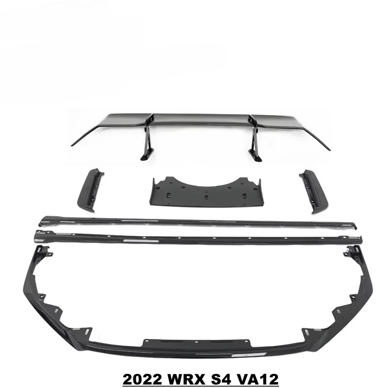 2022 WRX S4 VA12 OEM Sti-P نمط ألياف الكربون ايرو كيت سبويلر لسوبارو WRX S4 VA12 JDM Partcustom