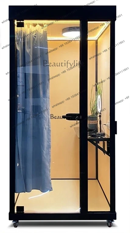 45Mobile soundproof room for home use, telephone booth, recording studio, soundproof room, piano practice room