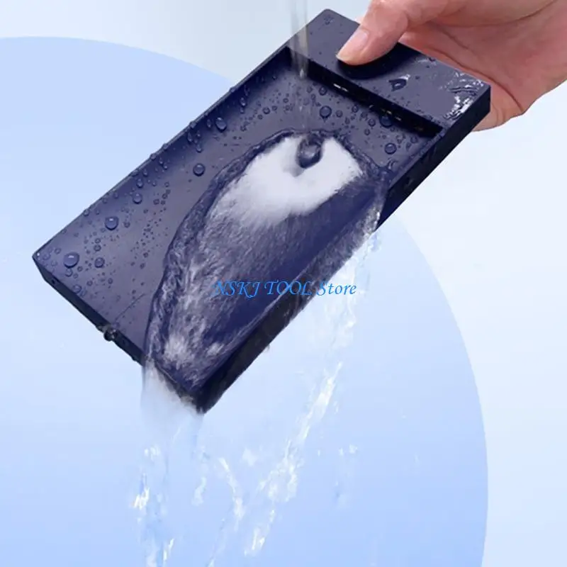 

L8RC Multifunctional Countertop Soap Dishes Bathroom Storage Tray Drain Soap Holder