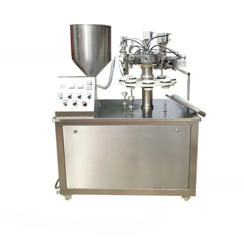 Aluminum-plastic tube tail sealing machine, hose tail sealing machine, cosmetic filling tail sealing machine