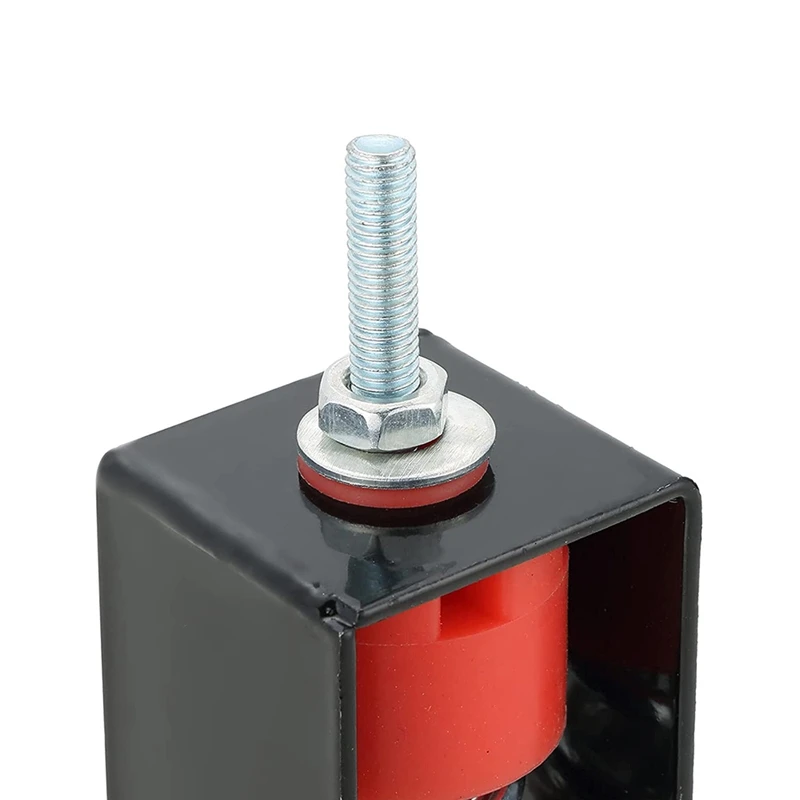 

Новые 4 упаковки потолочных вибропоглощающих креплений, пружинный виброизолятор для звукоизоляции и ударопрочности для театральной студии