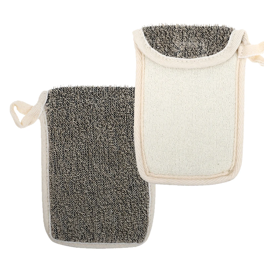 

2Pcs Soap Foaming Containers Storage Scrubbing Pouches Soap Container Bath Pocket Reusable Friendly