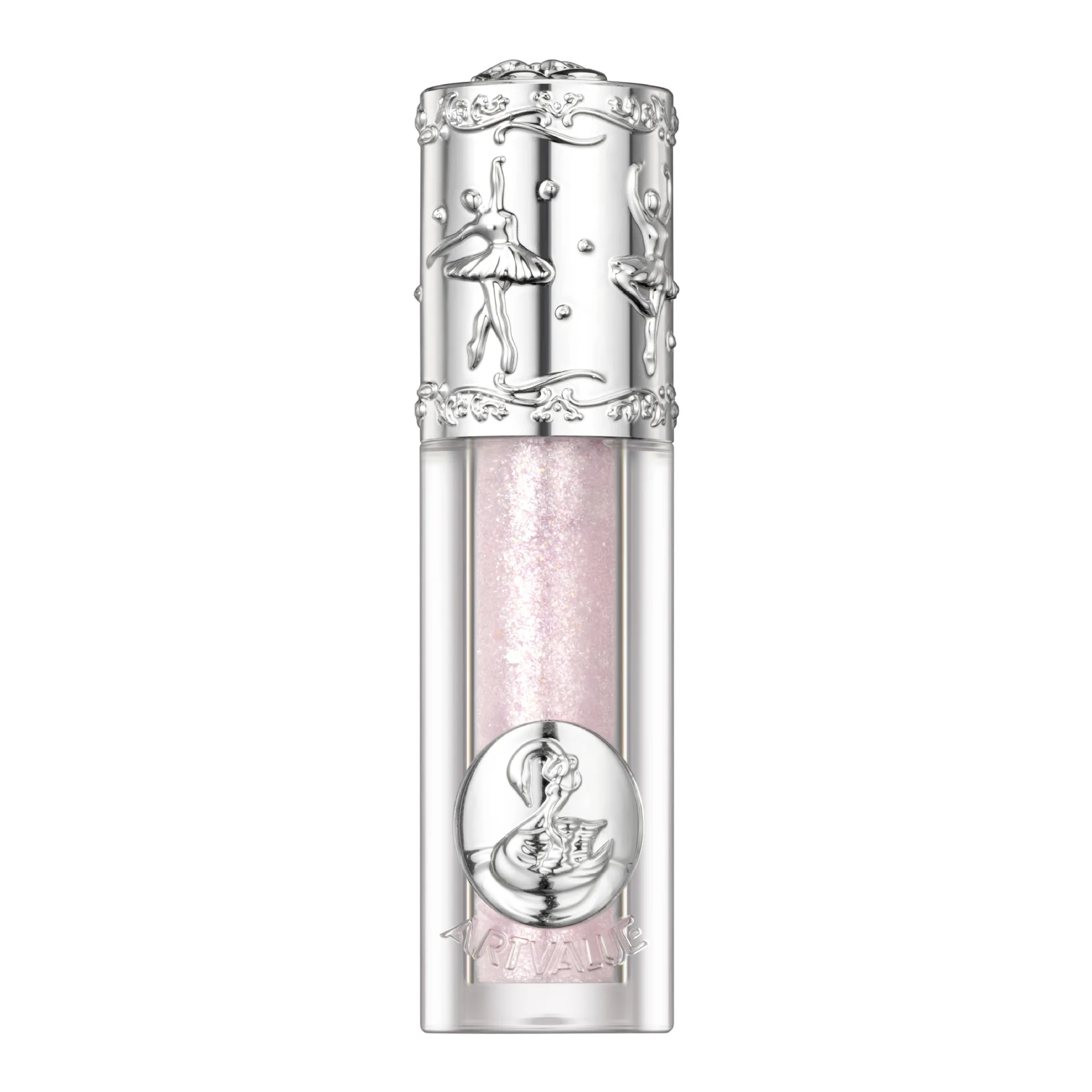 ART VALUE Ballet Liquid Eyeshadow, Pearl Ultra Shiny Crystal Highlight Aegyo sal Monochrome Eyeshadow Liquid