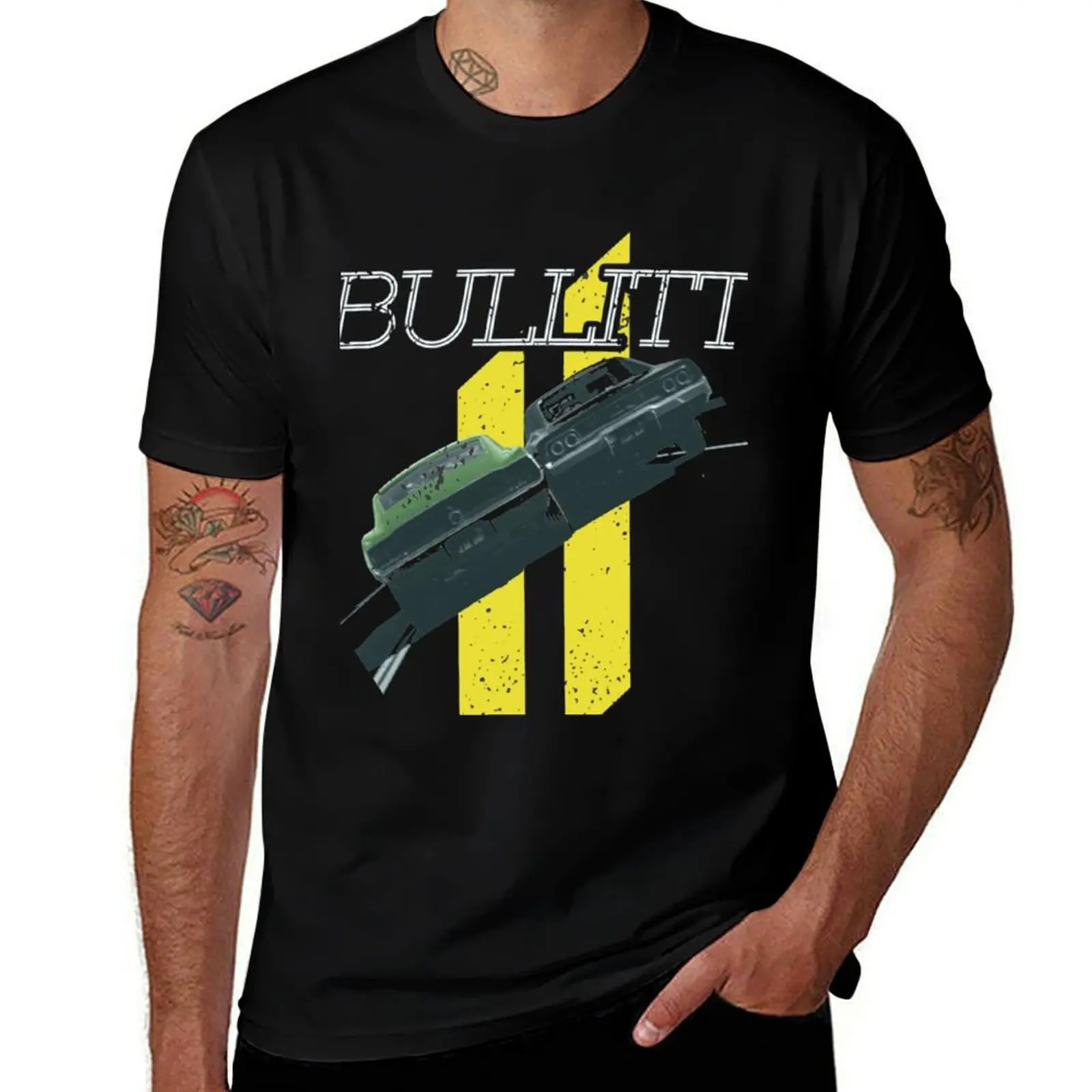 Bullitt T-Shirt Basic Casual Wear Short Sleeve Top T-Shirt