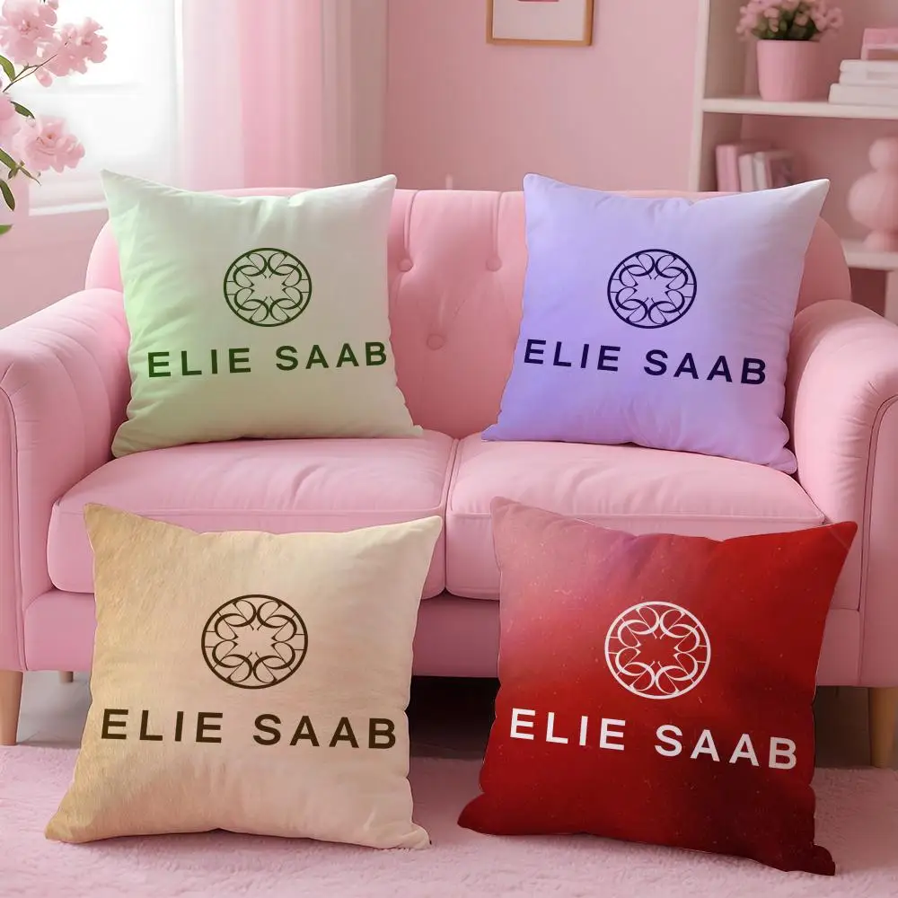 Funda de cojín E-Elie S-Saab Funda de almohada de felpa reversible 2 en 1 | Coche/sofá/cama | Regalo perfecto