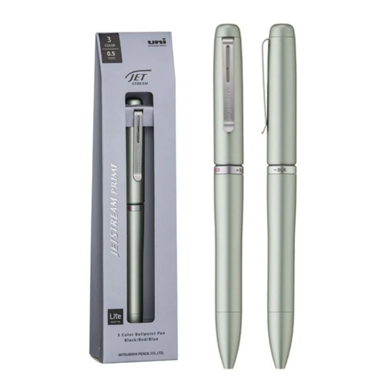 UNI Jetstream Prime 3in1 Multifuction Metal Pens,0.5mm Smooth Rolling Hybrid Ink,Precision Writing For Signing,Meeting,Planners