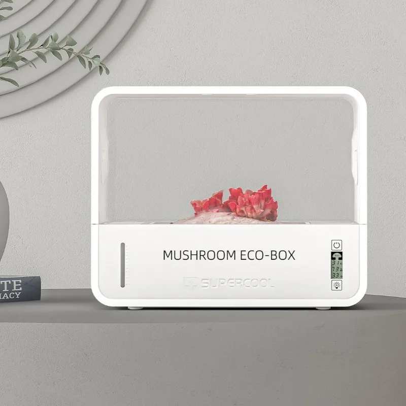 Mushroom Smart Terrarium Mushroom Growing Transparent Plant Vivarium Box Family Desktop Smart Plant Box Cultivation Container