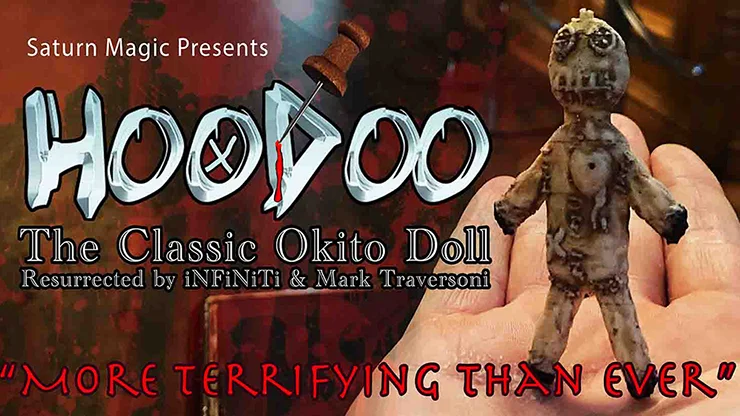 

Кукла Вуду с привидениями HOODOO (Gimmicks) от iNFiNiTi, тематический ментализм на Хэллоуин, волшебные фокусы, прогнозирование иллюзий, реквизит для начинающих