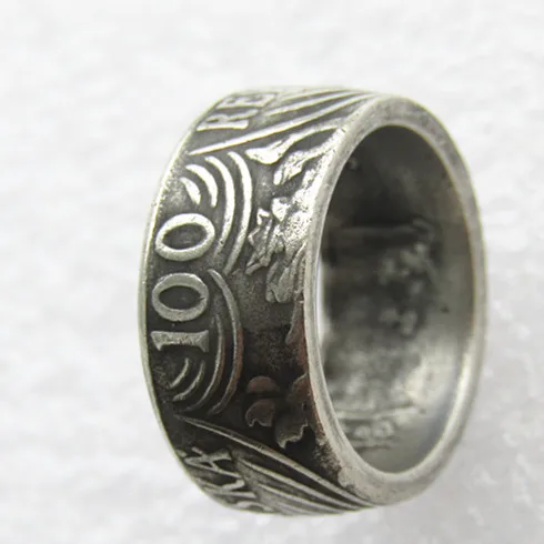 Czech republic 1949 100koruny Stalin Coin Ring Handmade In Sizes 7-14