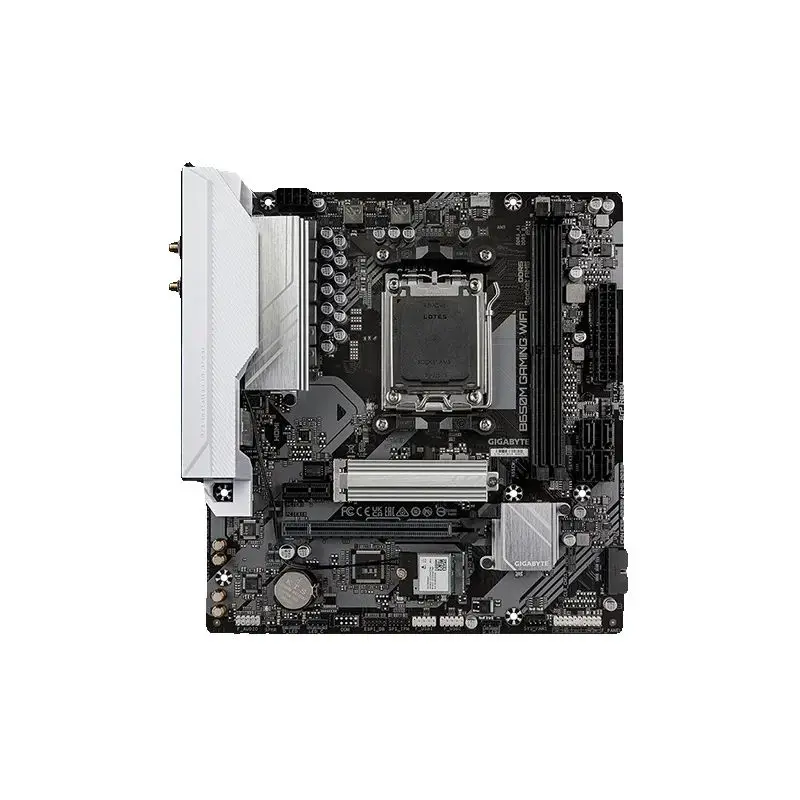 GIGABYTE B650M GAMING WIFI Motherboard AMD B650 Socket AM5 DDR5 M.2 Micro ATX PCIe 4.0 Wi‑Fi 6 support Ryzen 9 7900 8700F 8500G