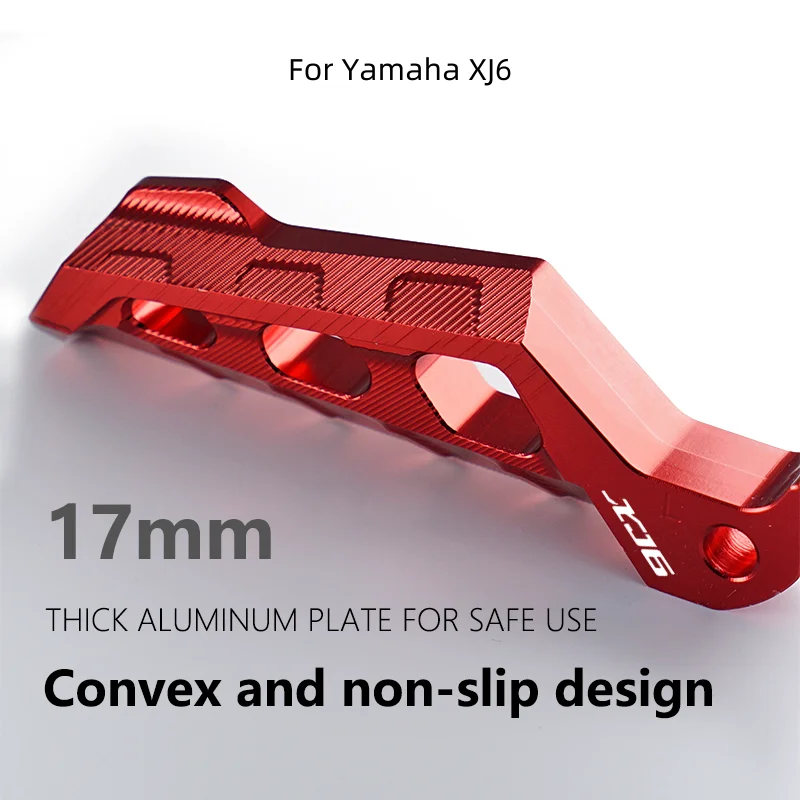 For Yamaha XJ6 XJ6F XJ6N DIVERSION 2009-2014 2023 Motorcycle Accessories CNC Rear Passenger Footrest Foot Rest Pegs Rear Pedals