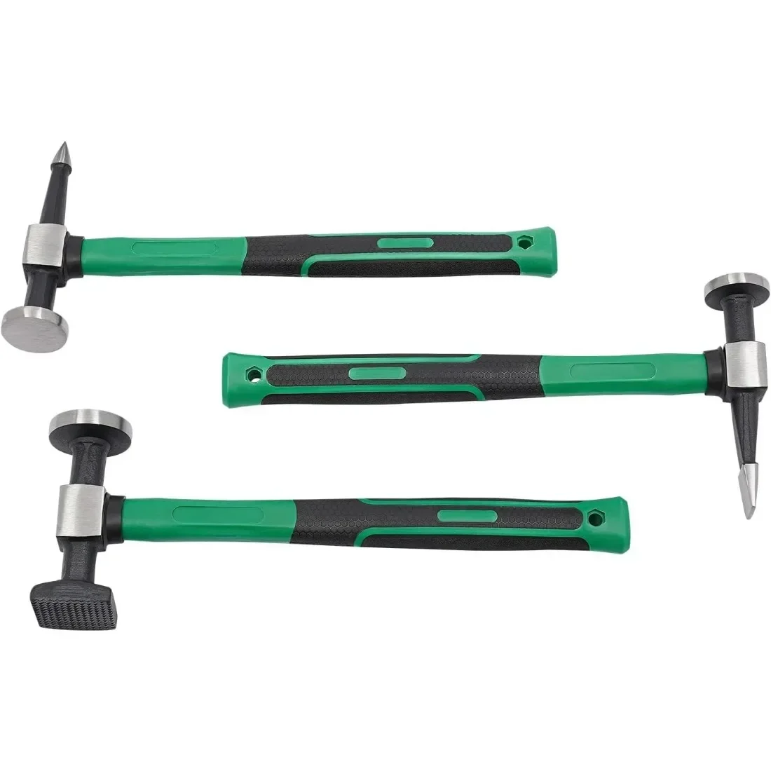 

9 Pcs Auto Body Panel Fender Hammer Dolly Set, Metal Body Shop Tools Metal Repair Tool Kit Dent Repair Tools