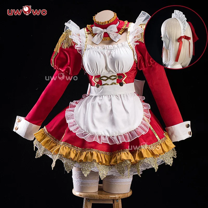 

2025 Neroo Cosplay Game Fatee/Grandd Orderr Neroo Maid Dress Cosplay Costume Halloween Costume