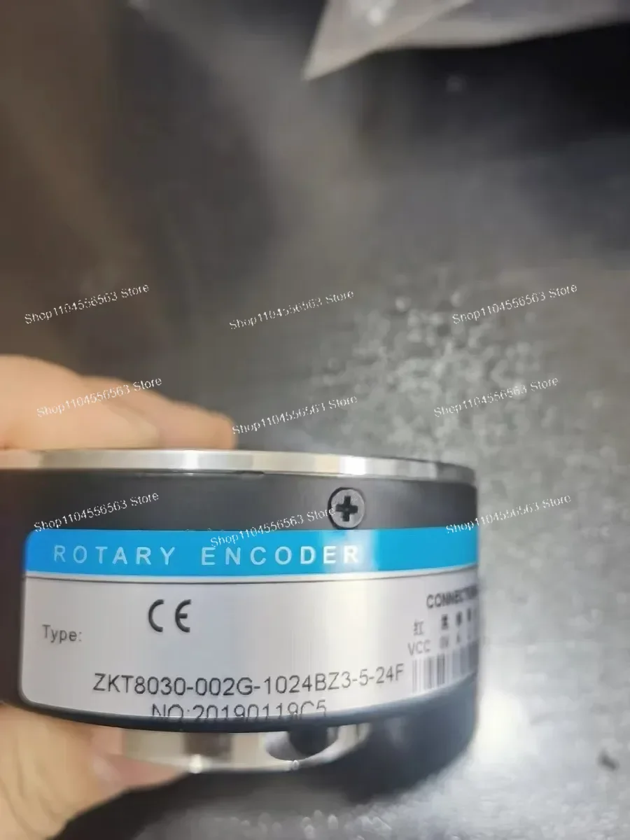 ZKT8020 Hollow Shaft Rotary Optical Encoder, 8030 Speed Sensor for Elevator (Custom 25/28/32mm)