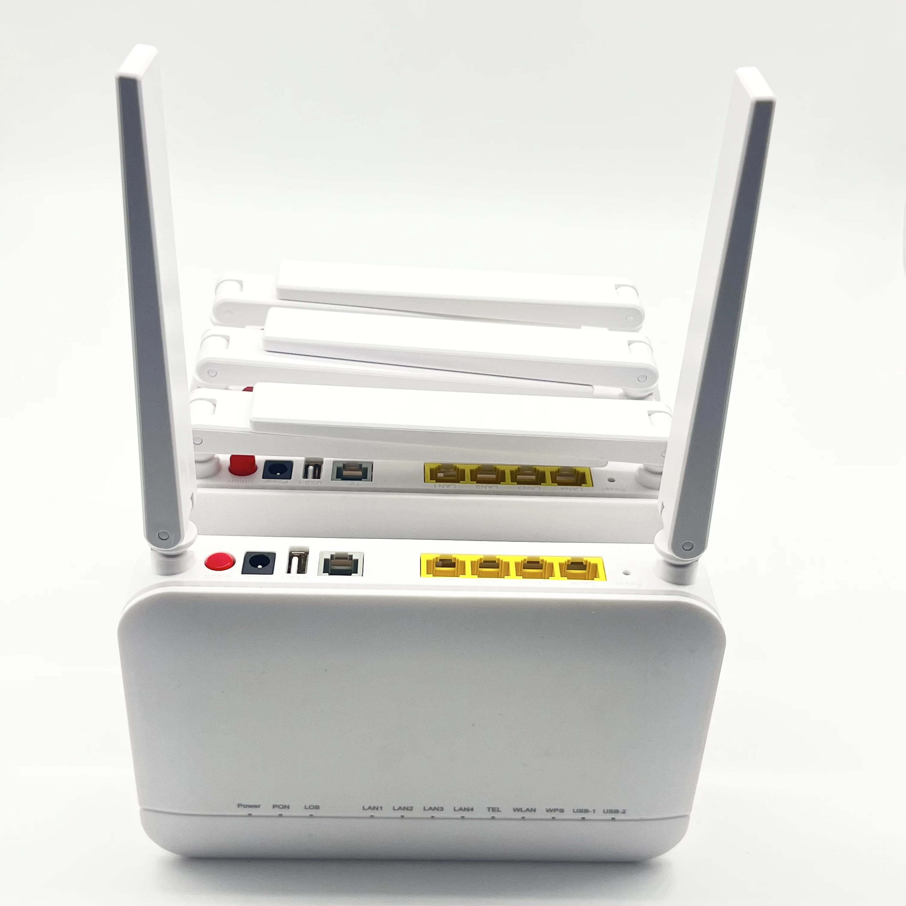 Dual-band GPON ONU F6610M | WiFi 6 4GE + 2.4G/5G + Telephone + USB ONU 4GE LAN Port Fiber Optic Modem