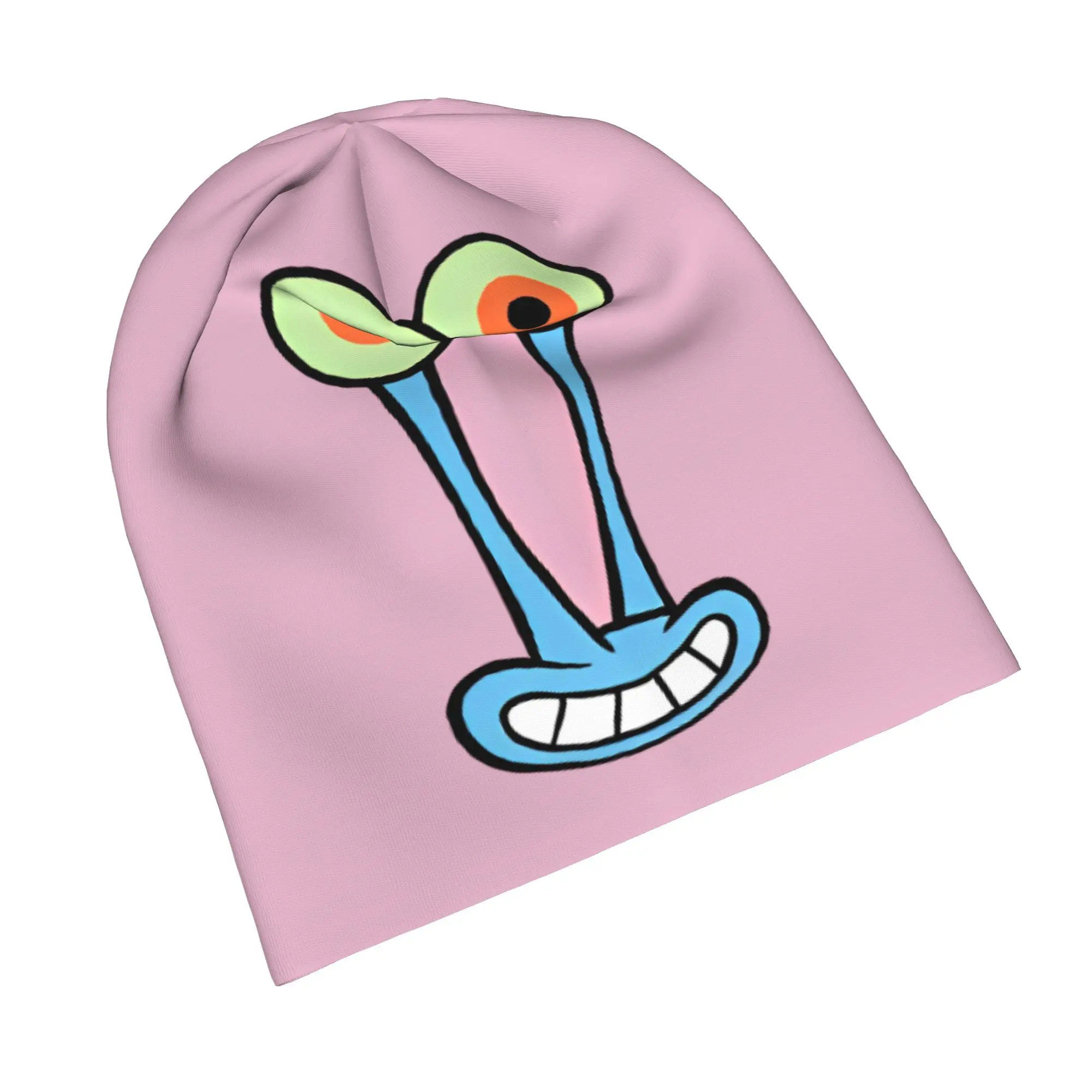 Spongebobed SquarePants Caps  Hip Hop Unisex Outdoor Skullies Beanies Hat Summer Warm Dual-use Bonnet Knit Hat