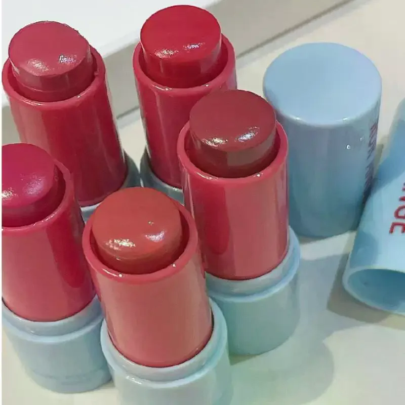 أحمر شفاه HERORANGE أحمر شفاه متعدد الأغراض، عصا ترطيب ذات ملمس واضح، تسليط الضوء على تفتيح كورية تظهر شابة