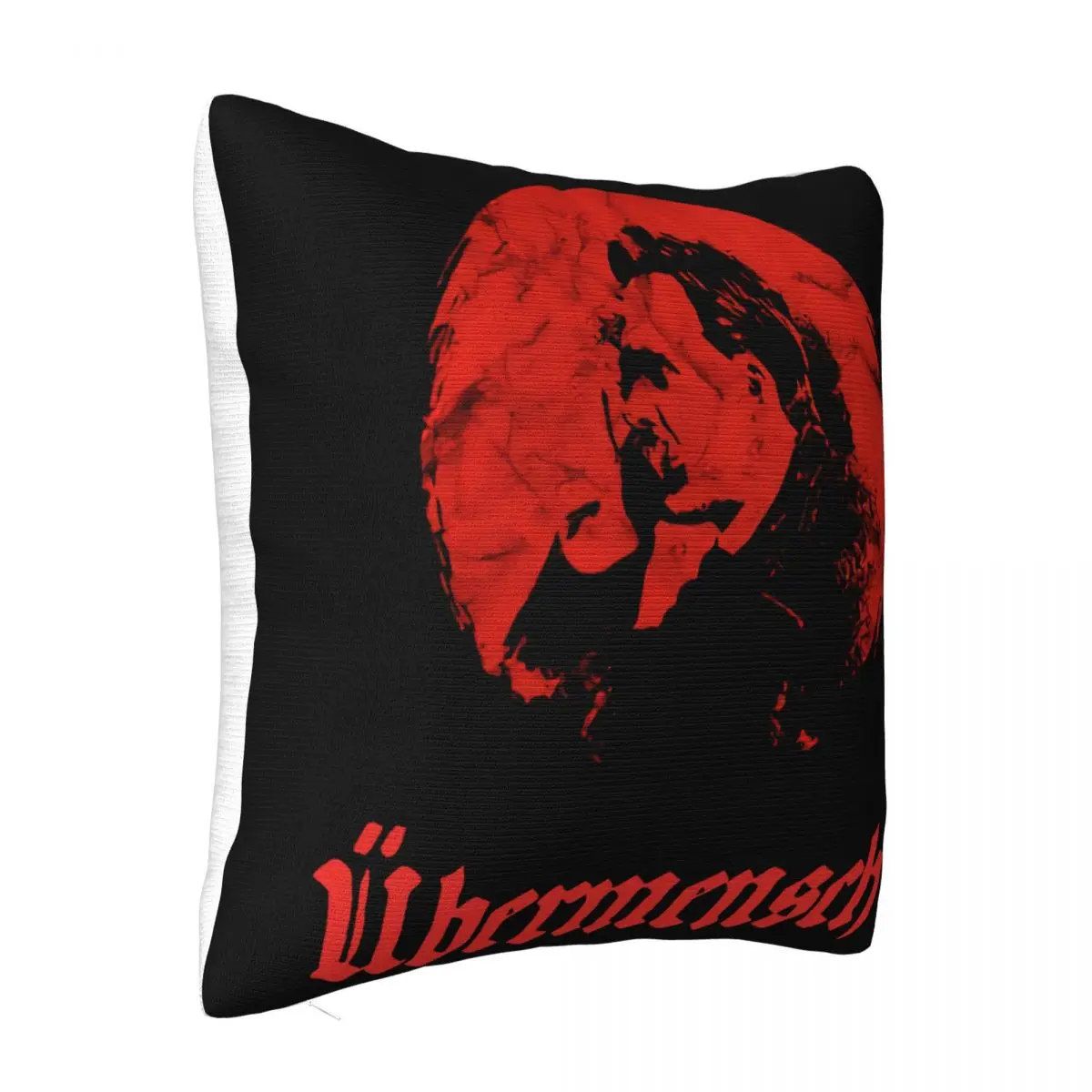 Vintage Ubermensch Philosophy Nietzsche Kant Nihilism Design Breathable Logo 2021 Original Harajuku Pillow Case