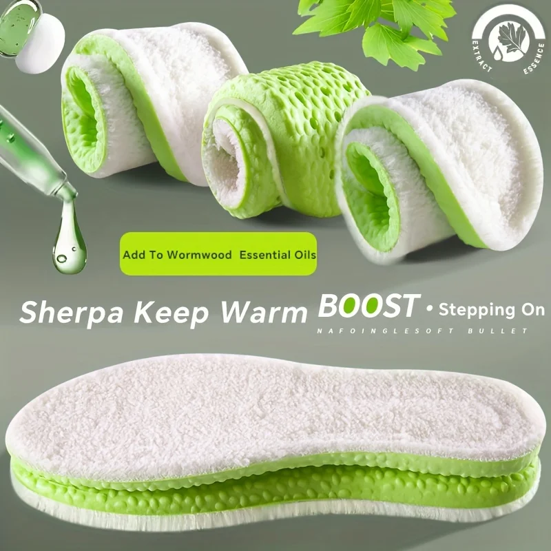 

Теплые стельки, антибактериальные и дезодорирующие хлопковые туфли из пены с эффектом памяти на зиму.