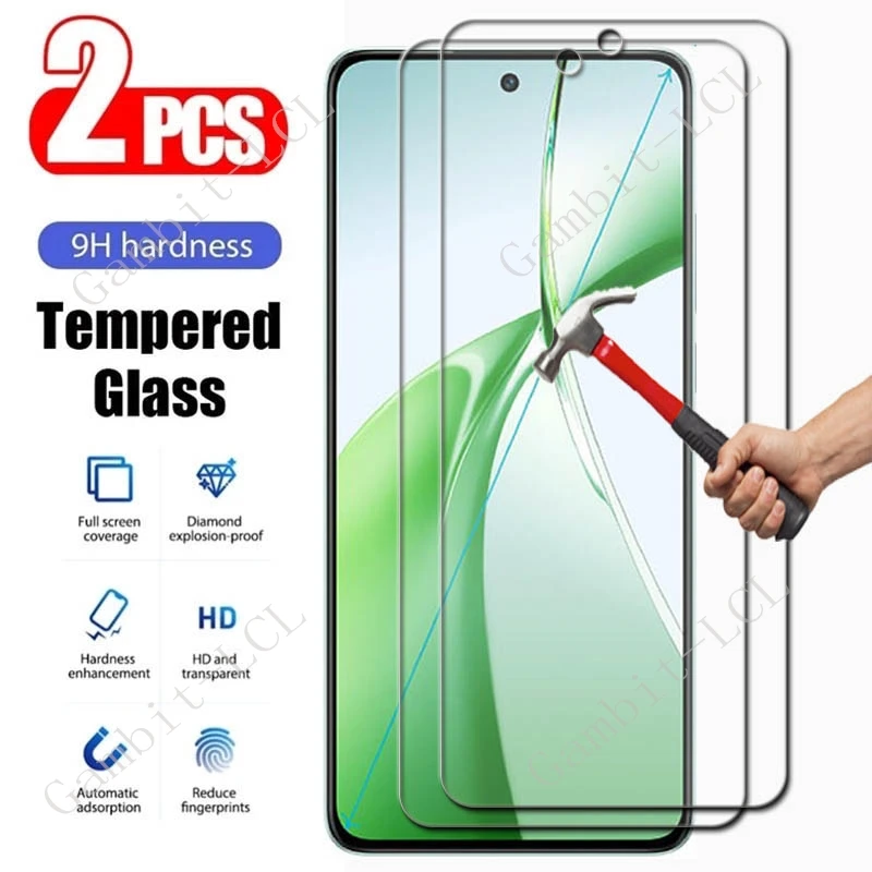 2PCS For OnePlus Ace 3V 5 Pro Nord 4 Nord4 CE4 Lite 5G N20 N30 SE 10T 10R 2T 2 2V 3 CE3 Screen Protection Tempered Glass Film