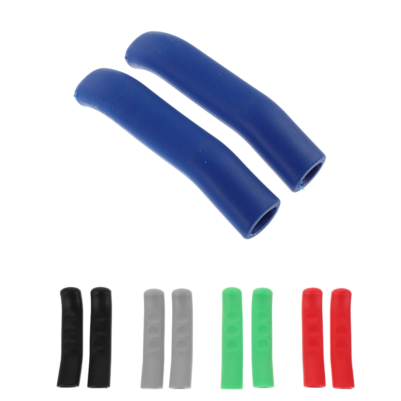 

5Pairs Silicone Bike Brake Lever Covers Vibration Absorbing Grip Sleeve for Mountain Road Folding Bikes Cycling Brake Handle