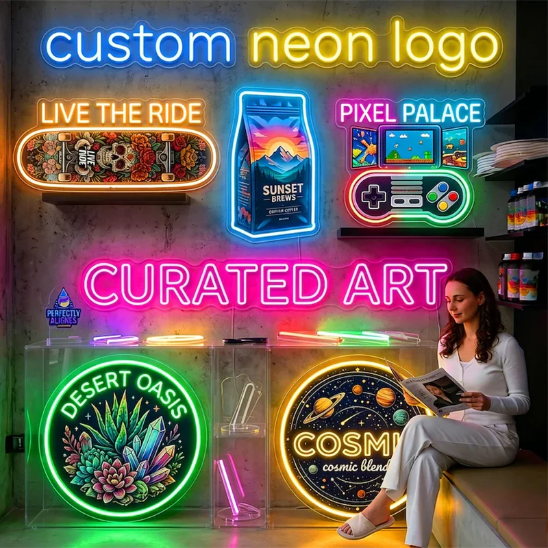Individuelle LED-Neonschilder, LED-Buchstaben, Namensschild, Personalisierte Neonlichter für Unternehmen, Maßgefertigte Hochzeits-Neonschilder, Dropshipping