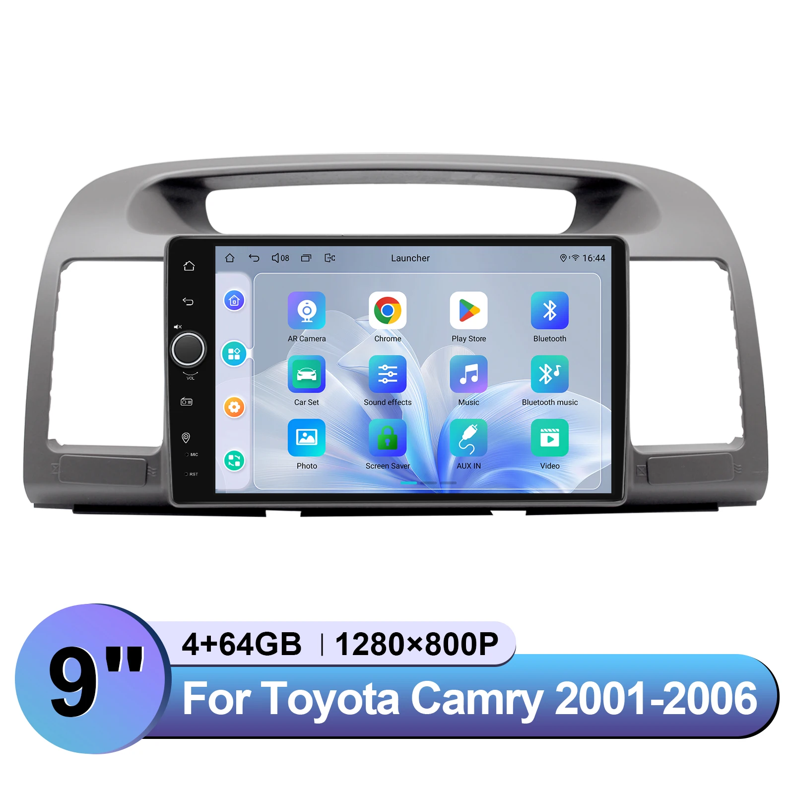 JOYING Car Stereo Radio for Toyota Camry 2002-2006 XV30 Plug & Play Replacement JBL Sound System Apple CarPlay & Android Auto