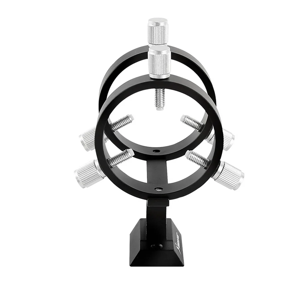 UKON-A 50mm Finderscope Bracket Star Finder Metal Structure Silver, Black, Red Astronomy Telescope Accessory