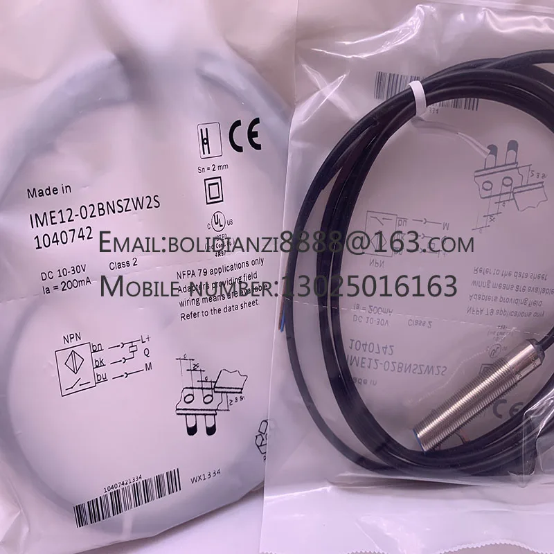 

The brand-new original sensor IME12-02BNSZW2S IME12-04BPSZW2S 04BNSZC0S 02BPSZC0S warranty for one year in stock