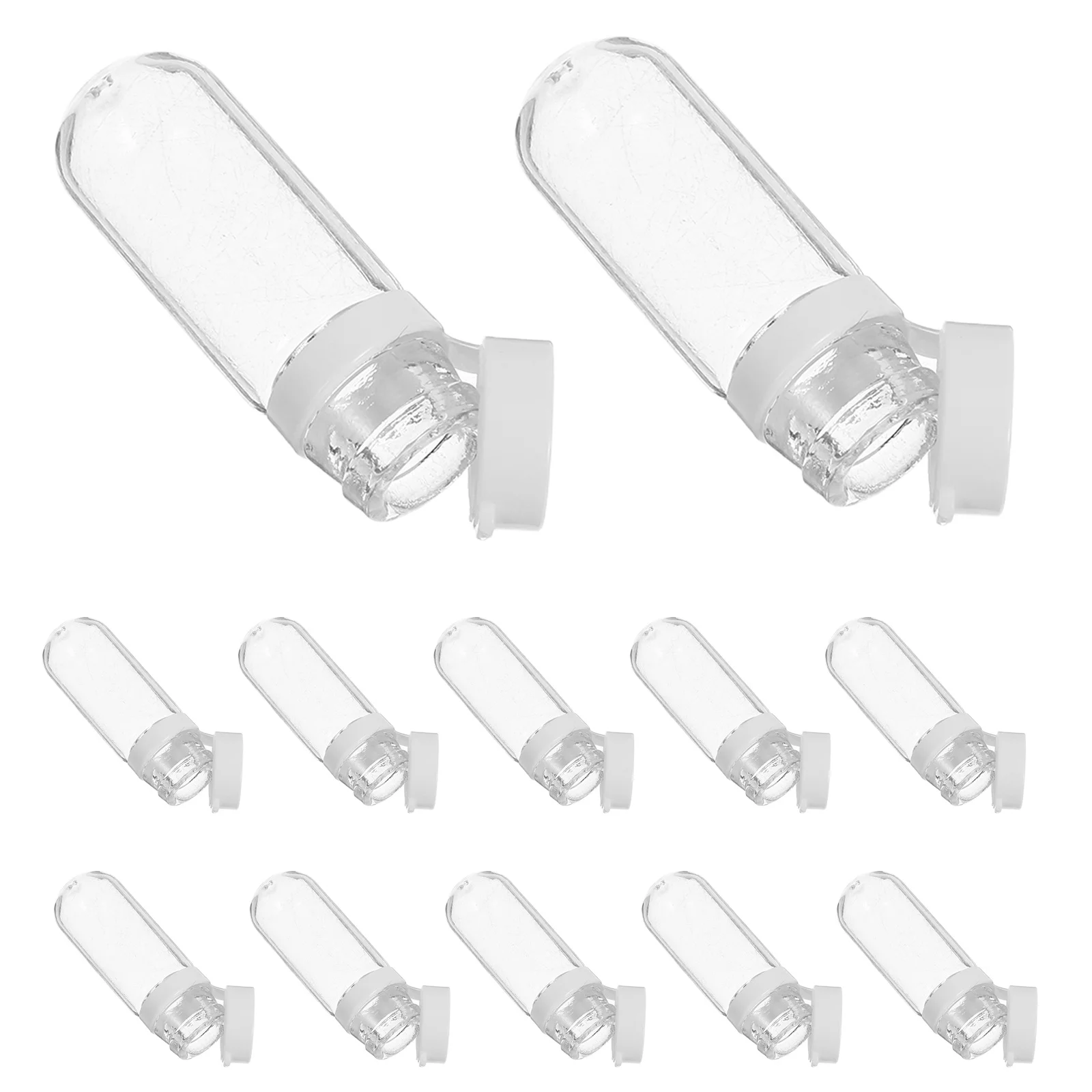 

20Pcs Travel Essentials Bottles 2Ml Lightweight Refillable Plastic Containers for Skincare Products Moisturizers Serums