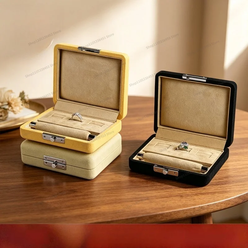 FOR Jewelry Storage Box Doge Slot Jewelry Display Box Ring Collection Gift Display Props
