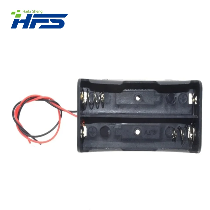 Power Bank 18650 Battery Holder Plastic Battery Holder Storage Box Case for 2x 18650