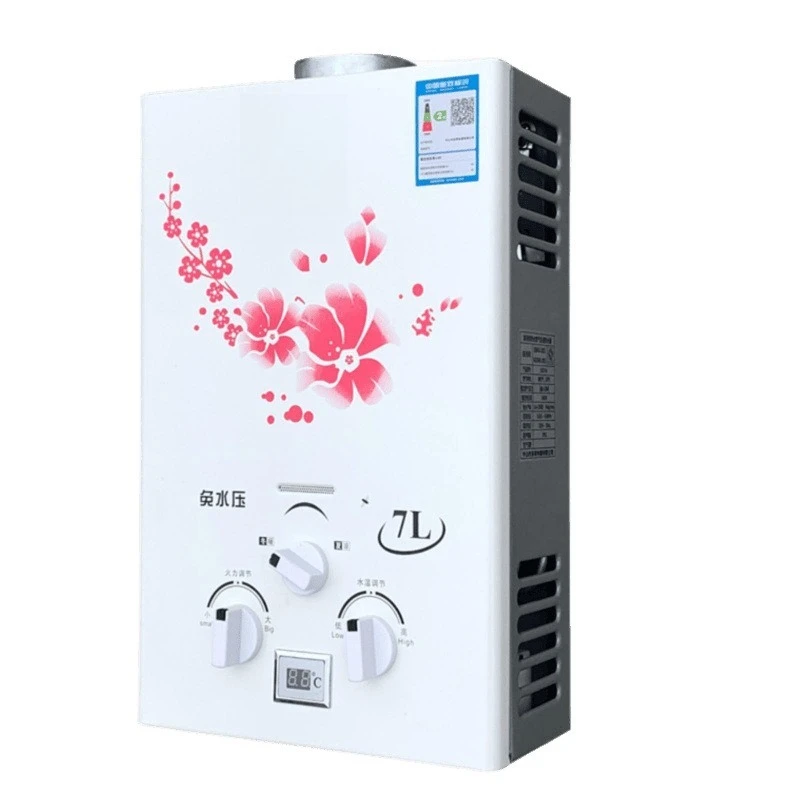 

Gas liquefied gas water heater bath household natural gas battery rural water tower pressure free