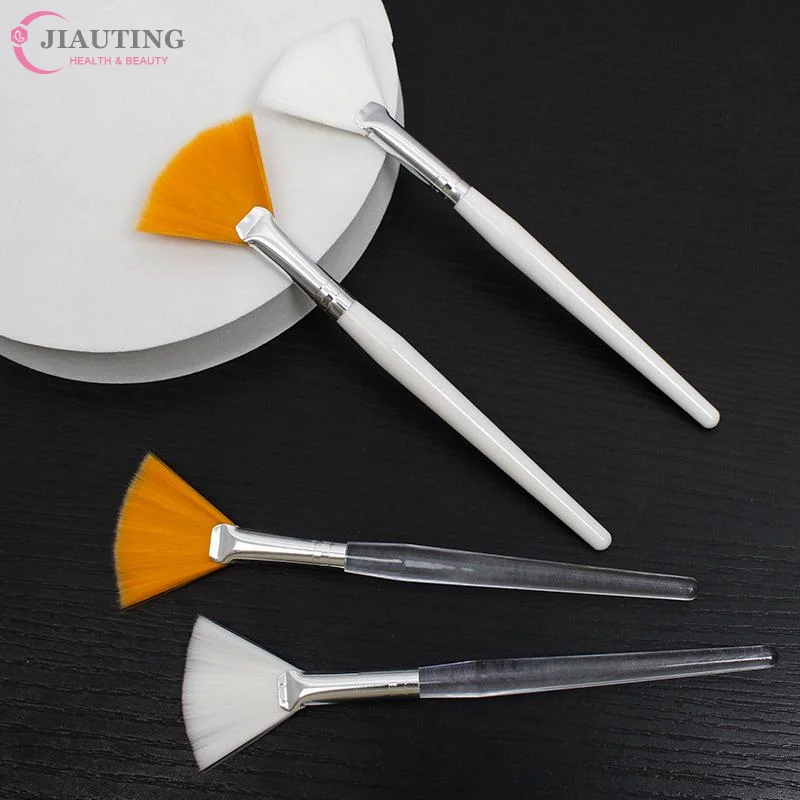 Fan-Shaped Makeup Brush Facial Mask Brush Soft Applicator Brushes Facial Beauty Tool DIY Tool