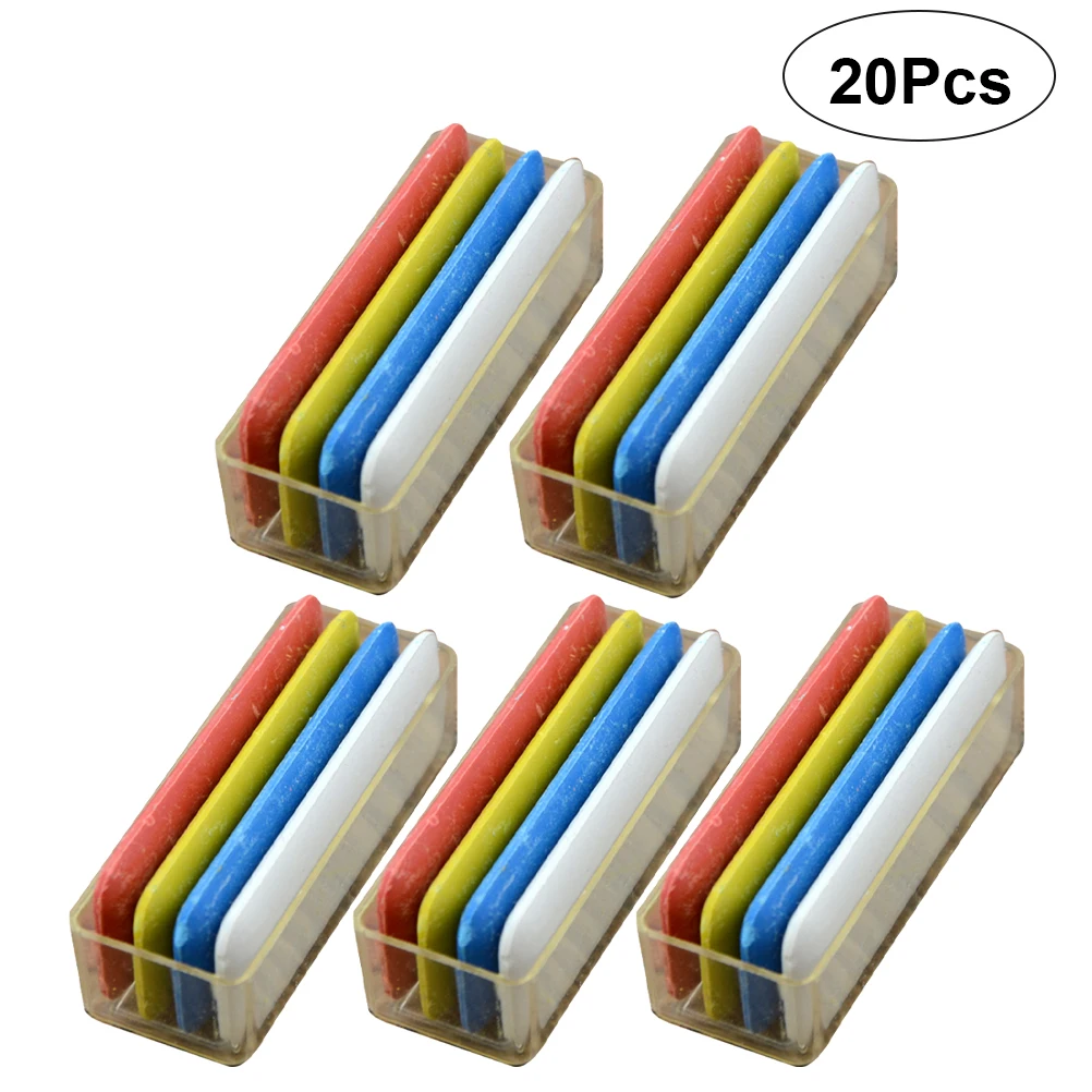 

5 Boxes Tailors Chalks Clothing Sewing Markers Fabric Tools Harmless Durable Long Use Lightweight Portable Smooth Writing